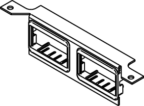 DTB-2-2AB | DTB-2-2AB RFB4 Series Communication Bracket Series