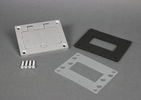 828GFITCAL | Omnibox Rectangular GFI Cover Plate Series