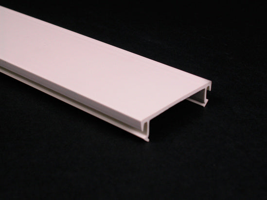 40N2C08WH | CableSmart 40N2 Full Width Raceway Cover Series