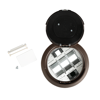 8ATC2BZ | Evolution 8AT2 Series Recessed Assembly with Flush Style Cover Series