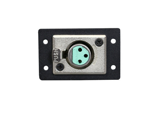 AV8012BK | Switchcraft XLR 3-Pin Female to Solder Cups Series