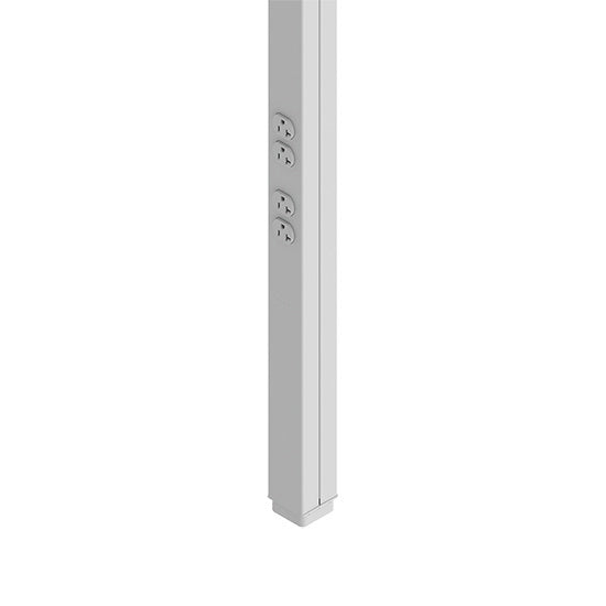 25DTP-412WH | 25DTP Series Steel Tele-Power Pole Series