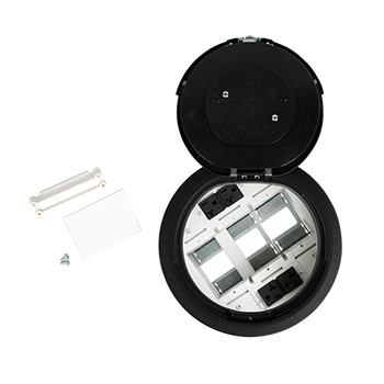 8ATC2PBK | Evolution 8AT2 Series Recessed Assembly with Flush Style Cover Series