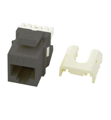 WP3476GY | Cat6 Quick Connect RJ45 Cat6 Keystone Insert Series