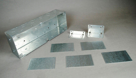 WSC42-6 | WallSource Six Gang Box Divider and Mounting Brackets Series