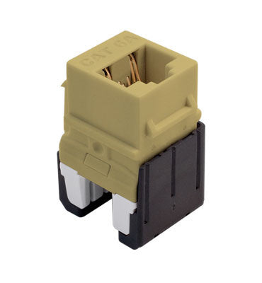 WP346AIV | Cat6a Quick Connect RJ45 Keystone Insert Series