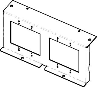 EFB8-22GMB | EFB8-22GMB Evolution Series EFB8 Floor Box Mounting Bracket Series