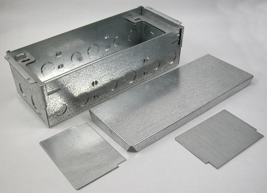880W3 | 880W Series Two Gang Steel Floor Box for Wood Floors Series