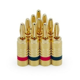364827V5 | Banana Jacks Gold 5 Pair Series