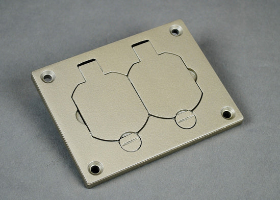 828R-TCAL-NK | Omnibox Rectangular Duplex Cover Plate Series