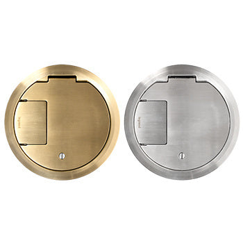8CTCHDSS | 8CTCHDBS 8 inch Surface Style Heavy Duty Cover Assembly Brass Series