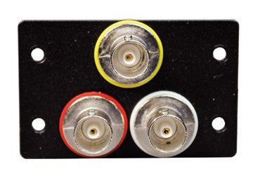 AV5002BK | Three BNC Female to BNC Female Barrels Series