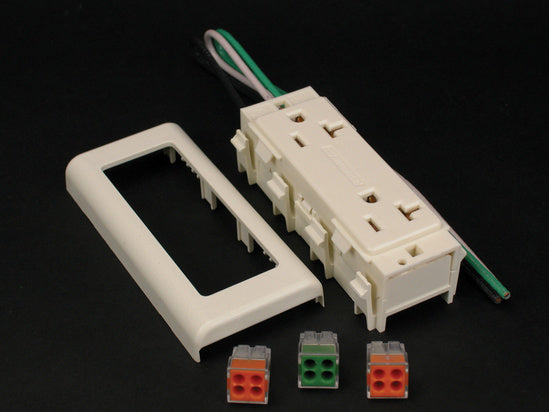 V2427GT | 2400 20A Duplex Receptacle Fitting Series