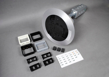 AV3CTCBS | AV3 Poke-Thru Finish Flange and Slide Holder Series