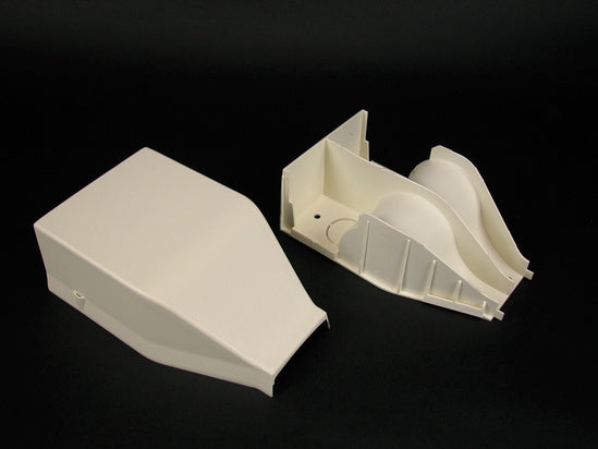 2310DFO-WH | 2300 Radiused Divided Entrance End Fitting Series