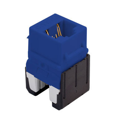 WP346ABE | Cat6a Quick Connect RJ45 Keystone Insert Series