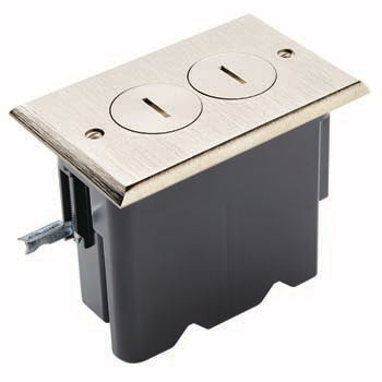LEGFB1DRN | Round USB Outlet Floor Box Kit Series