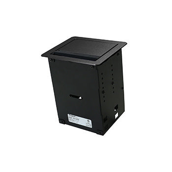 TB672AUBKF | TB672AUA Integreat AV Table Box With USB Field Wired Aluminum Series