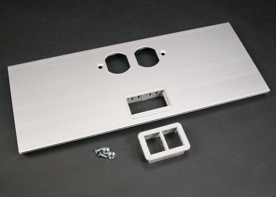 AL5256-DABRT | AL5256-DABRT Large Multi-Channel Raceway Duplex and Ortronics Cover Plate Series