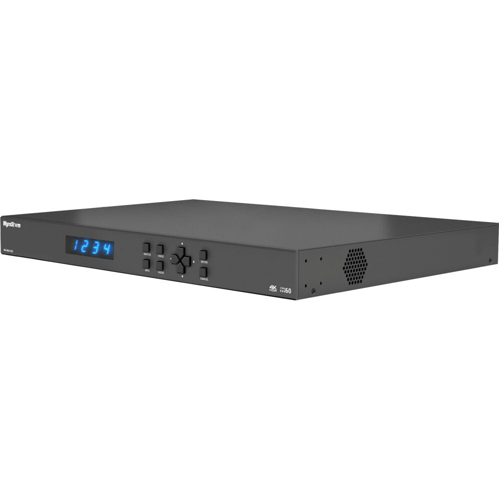 4K60Hz 8x4 Seamless Matrix, 7 HDMI & 1 USB-C input, 4 HDMI outputs, Audio DSP & Mixing