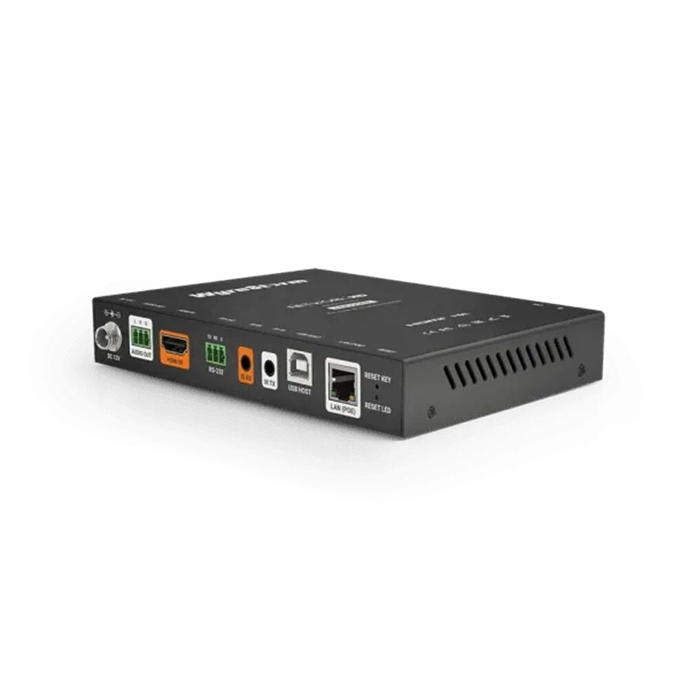 1080p HD Low Bandwidth H.264 H.265 PoE Encoder  with USB HID and Audio