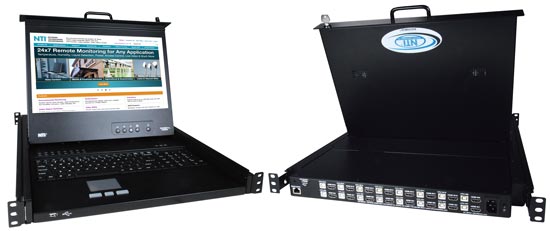 Mounting Bracket for Two-Post Style Telco Rack