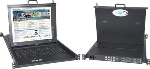 17 inch VGA SUN USB KVM Drawer with 4-Port Switch & Numeric Keypad