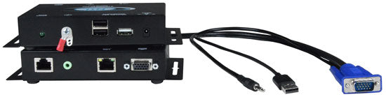 Hi-Res USB KVM Extender via CATx to 1,000 Feet