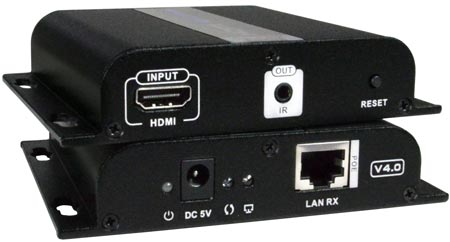 HDMI Over Gigabit IP Extender with POE via CAT5e/6/7, Remote Unit with POE