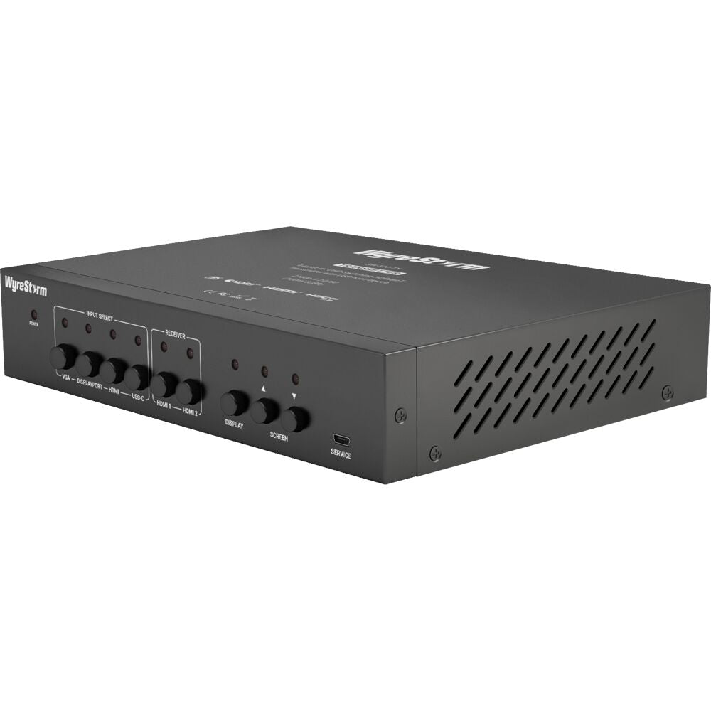 4-input 4K UHD 4 2 0 60Hz HDBaseT Switching  Transmitter with USB host