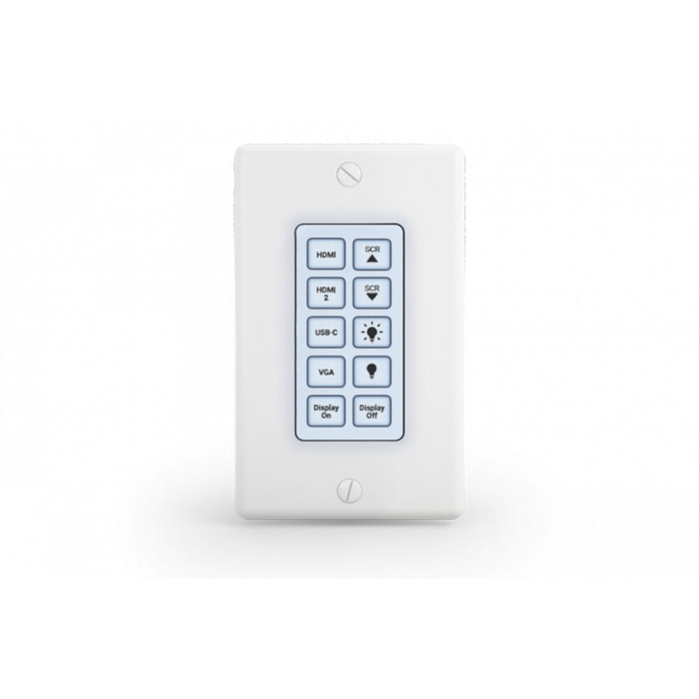 Synergy 10-button Keypad Controller, Only comes with US back box