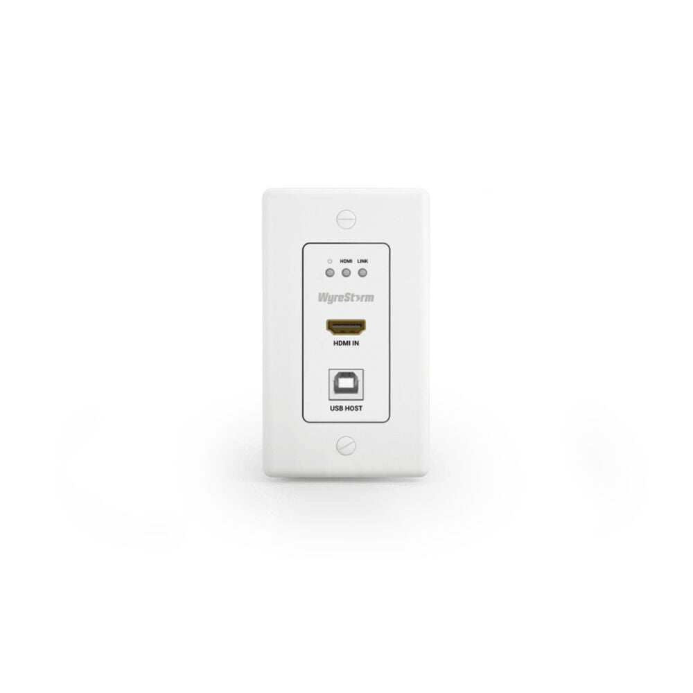 4K60Hz 4:2:0 HDMI & USB Single Gange In-Wall HDBT 2.0 Transmitter