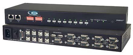4-Port VGA USB KVM Switch with OSD