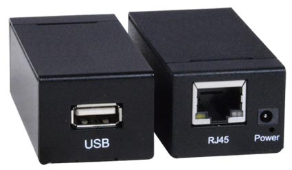 1-Port USB 2.0 Extender via CAT5 up to 492 Feet (150 meter) - No Drivers Required - Multiplatform Support