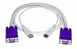 SUN to USB adapter, use to connect a legacy SUN to a NTI USB KVM switch