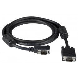 90 Degree Left Angled to Straight Connector VGA Cables, Male-to-Male