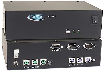 VGA PS/2 KVM Splitter, 2-Port