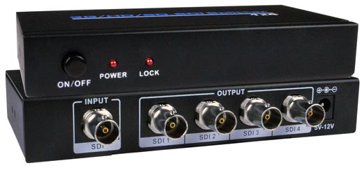 3GSDI Splitter: 4-Port